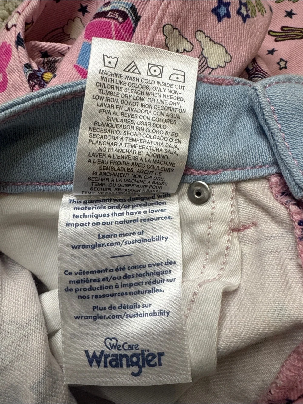 Wrangler X Barbie Retro High Rise Trouser Jean | 25 x 34 | Pinnacle Pink